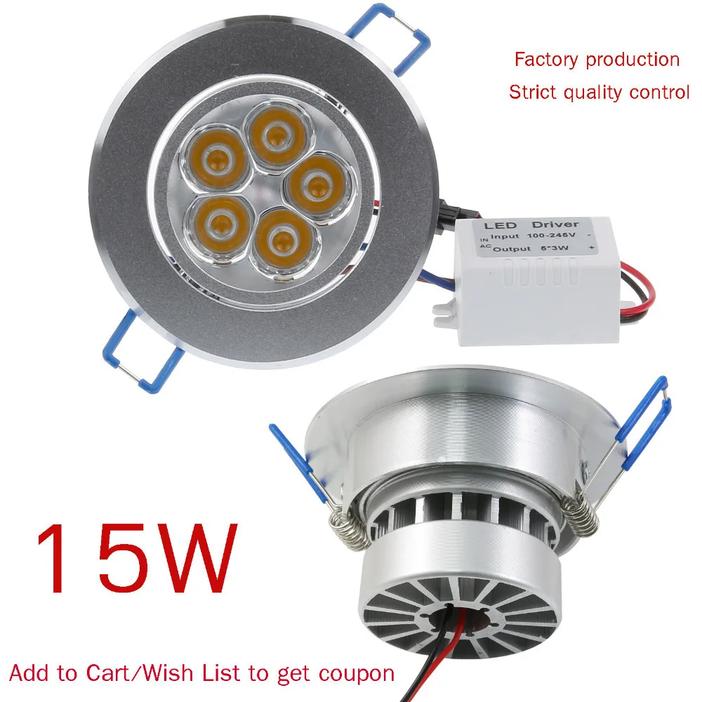 15W 5x3W AC100-245V Mini Aluminium Non Dimmable Luminaria Spot LED Recessed Downlight LED Down Light Lamp for home
15W 5x3W AC100-245V Mini Aluminium Non Dimmable Luminaria Spot LED Recessed Downlight LED Down Light Lamp for home