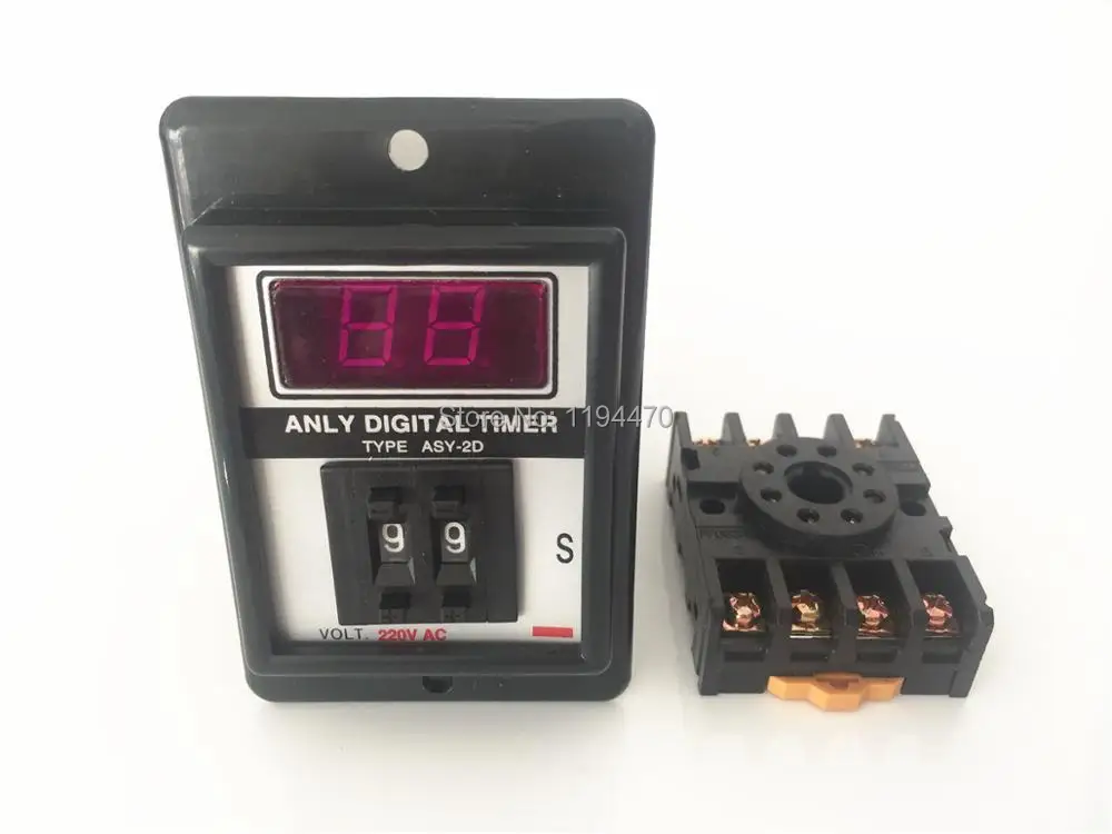 5 компл./лот ASY-2D 1-99 s AC 110V включение таймера задержки включения Цифровое реле времени 1-99 секунды 110VAC 8 Pin с разъемом PF083A
5 компл./лот ASY-2D 1-99 s AC 110V включение таймера задержки включения Цифровое реле времени 1-99 секунды 110VAC 8 Pin с разъемом PF083A