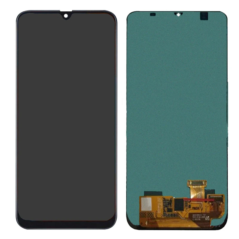 Фото Для Samsung Galaxy A30 SM A305 ЖК дисплей сенсорный дигитайзер сборка черный оригинал