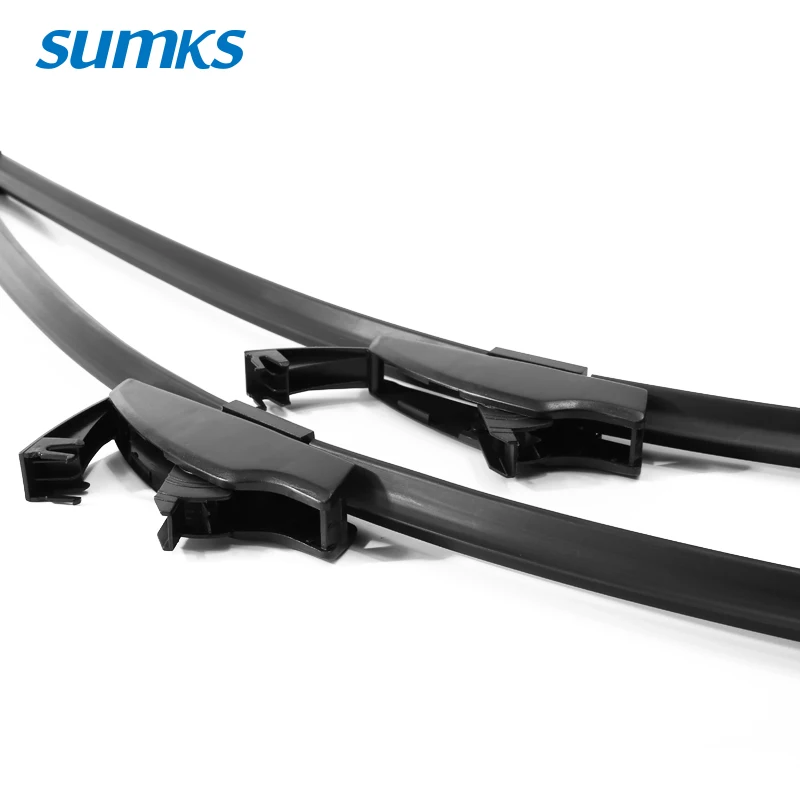 SUMKS Wiper Blades for Nissan Pixo 22"&amp13" Fit Hook Arms 2009 2010 2011 2012 2013 |