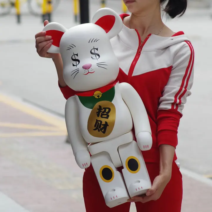 1000% Bearbrick Violent Bear Building Block Bear Lucky Cat Model Doll Home Decoration Gift
1000% Bearbrick Violent Bear Building Block Bear Lucky Cat Model Doll Home Decoration Gift