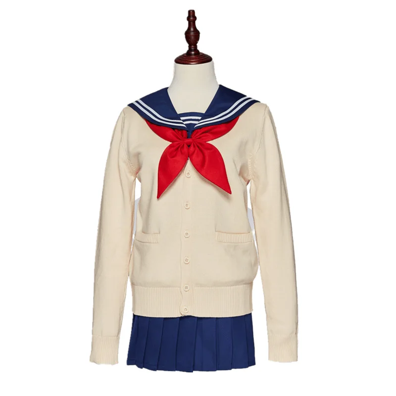 Anime My Hero Academia Boku no Hero Academia Himiko Toga JK Uniform Skirts Sweater Sweatshirts Cardigan Cosplay Costumes Suit
Anime My Hero Academia Boku no Hero Academia Himiko Toga JK Uniform Skirts Sweater Sweatshirts Cardigan Cosplay Costumes Suit