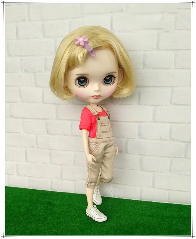 Новинка 1 шт. Blyth комбинезон белые укороченные брюки для OB24 Azone s аксессуары кукол
