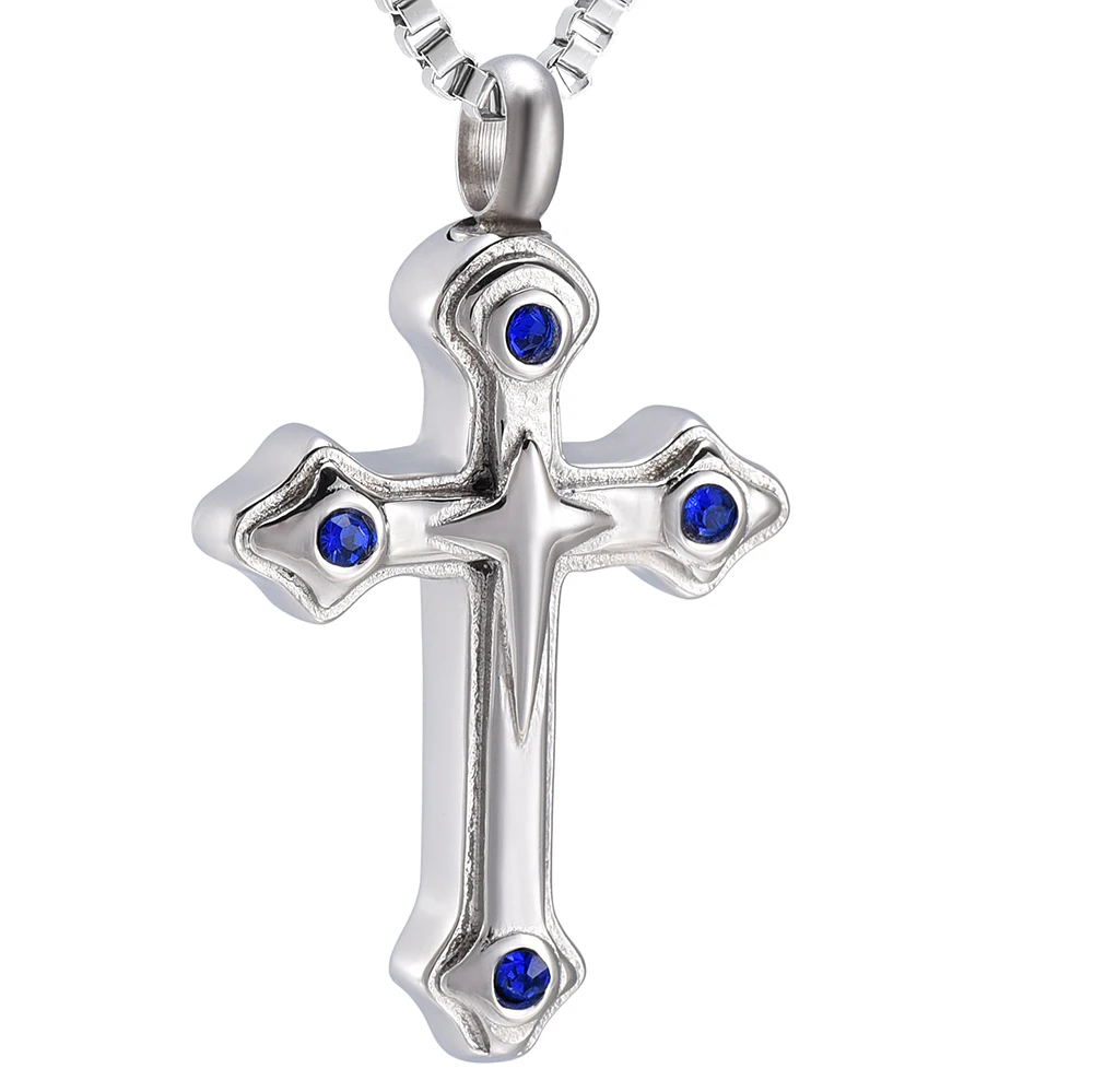 Newest Cross Urn Necklace for Ashes Keepsake Memorial Urns Pendant Stainless Steel Cremation Jewelry Religious Gifts for Men
Newest Cross Urn Necklace for Ashes Keepsake Memorial Urns Pendant Stainless Steel Cremation Jewelry Religious Gifts for Men
