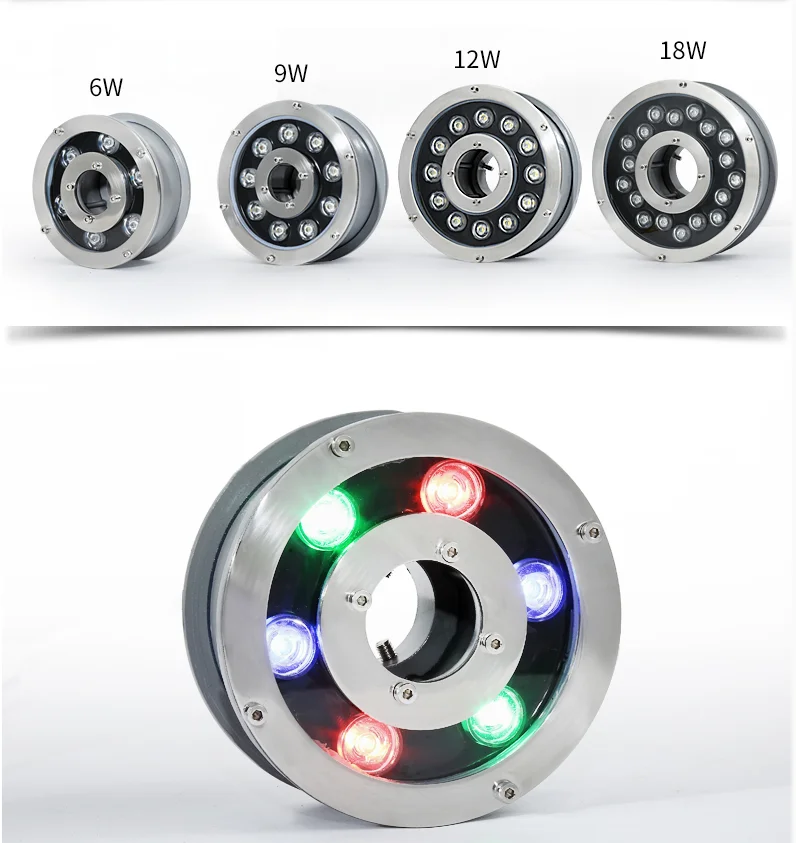 6w 9w 12w 15w 18W 12V Underwater Pond light IP68 White/ Warm White RGB LED fountain light DC12V/24V Swimming Pool light Led Dec
6w 9w 12w 15w 18W 12V Underwater Pond light IP68 White/ Warm White RGB LED fountain light DC12V/24V Swimming Pool light Led Dec