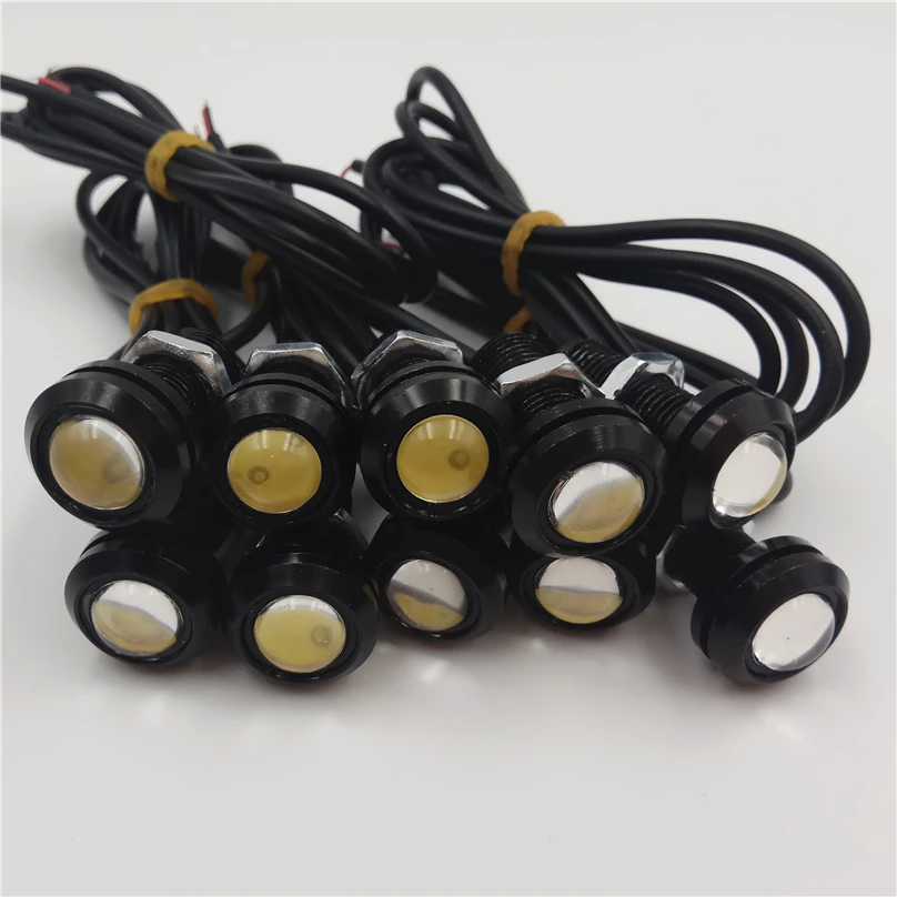 Car Lamps Led Eagle Eye 12V 10 Pcs / Pack 18/23 MM DRL Daylight Daytime Running Lights Backup Reversing Parking Signal
Car Lamps Led Eagle Eye 12V 10 Pcs / Pack 18/23 MM DRL Daylight Daytime Running Lights Backup Reversing Parking Signal