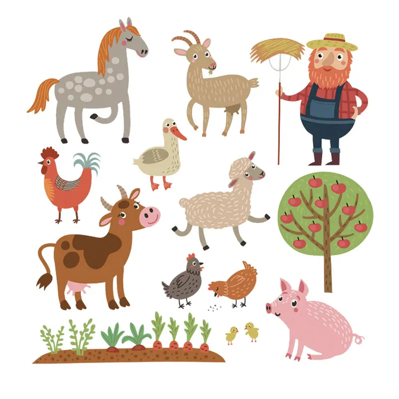 farm pig animal iron on transfer for clothing kids thermo stickers cute cartoon diy design heat transfer for infant jumpsuits
farm pig animal iron on transfer for clothing kids thermo stickers cute cartoon diy design heat transfer for infant jumpsuits