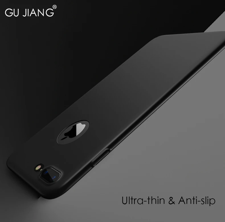 Роскошный 4 слойный защитный чехол GU JIANG для iPhone 6 6s PLUS 7/7 Ультратонкий матовый