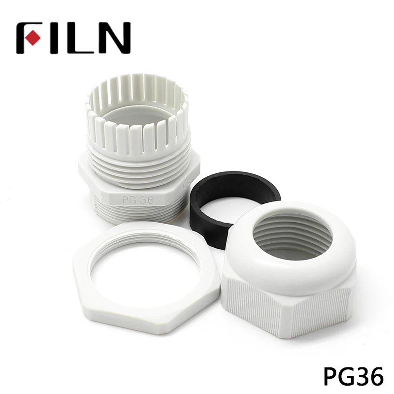 Plastic Waterproof Adjustable IP68 PG36 22-32MM Cable Gland Joints, PG7, PG9, PG11, PG13.5, PG16
Plastic Waterproof Adjustable IP68 PG36 22-32MM Cable Gland Joints, PG7, PG9, PG11, PG13.5, PG16