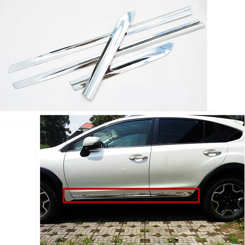 Car styling side body trim decoration trim for subaru xv 2012 2013 2014 2015 abs chrome 4pcs per set
Car styling side body trim decoration trim for subaru xv 2012 2013 2014 2015 abs chrome 4pcs per set
