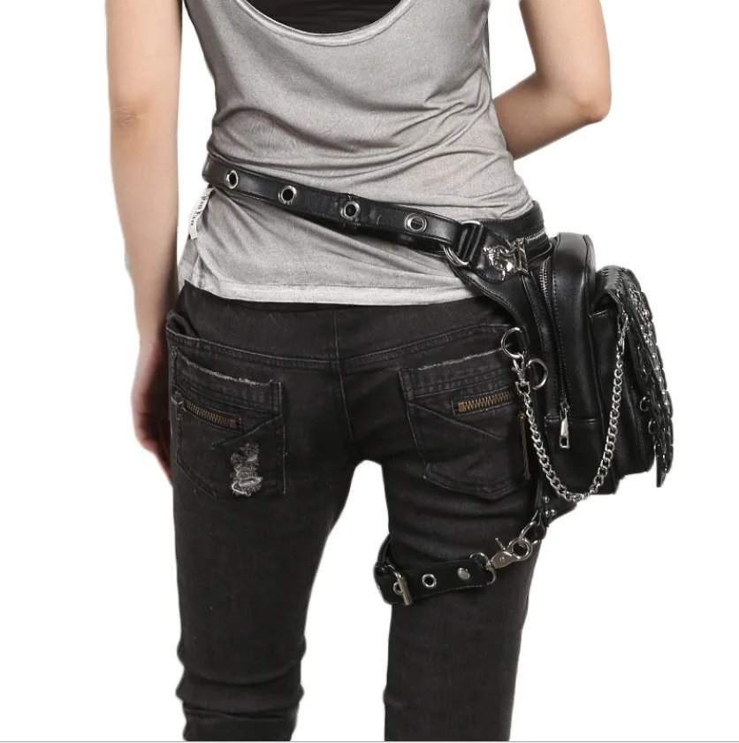 PU Women Rivet Waist Bag Big Pouch Belt Purse Bag Phone Bum Waist Pack Mini Women Shoulder Bag 2018
PU Women Rivet Waist Bag Big Pouch Belt Purse Bag Phone Bum Waist Pack Mini Women Shoulder Bag 2018