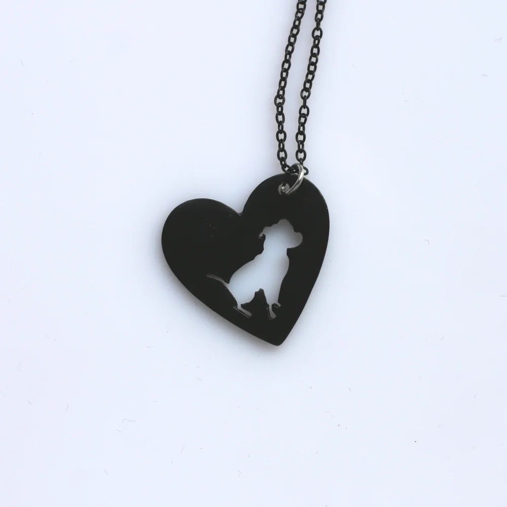 Black Plated Pit bull Dog Necklace Pendant Pit Bull Heart Love Necklace Dog Memorial Gift Necklaces & Pendants
Black Plated Pit bull Dog Necklace Pendant Pit Bull Heart Love Necklace Dog Memorial Gift Necklaces & Pendants