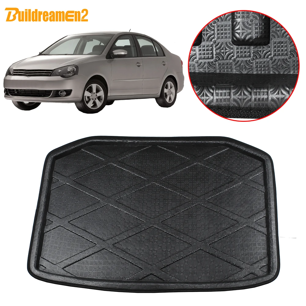 Buildreamen2 Car Rear Trunk Mat Cargo Floor Carpet Tray Boot Liner Mud Pad For Volkswagen Polo Sedan Saloon 2004-2010
Buildreamen2 Car Rear Trunk Mat Cargo Floor Carpet Tray Boot Liner Mud Pad For Volkswagen Polo Sedan Saloon 2004-2010