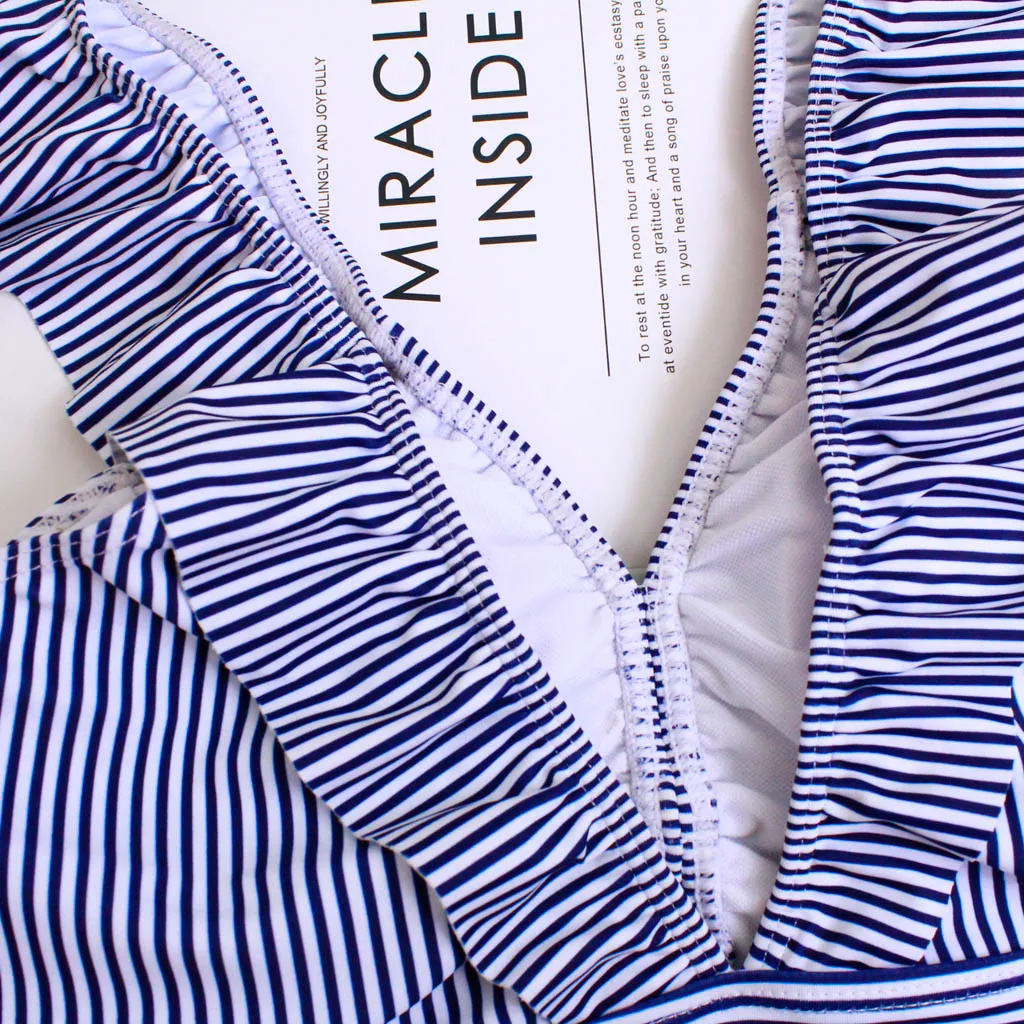 2019 Sexy Swimsuit Female Retro V Neck Striped Swimsuit One Piece Ruffled Push Up Padded High Waist Swimwear Women Monokini #30
2019 Sexy Swimsuit Female Retro V Neck Striped Swimsuit One Piece Ruffled Push Up Padded High Waist Swimwear Women Monokini #30
