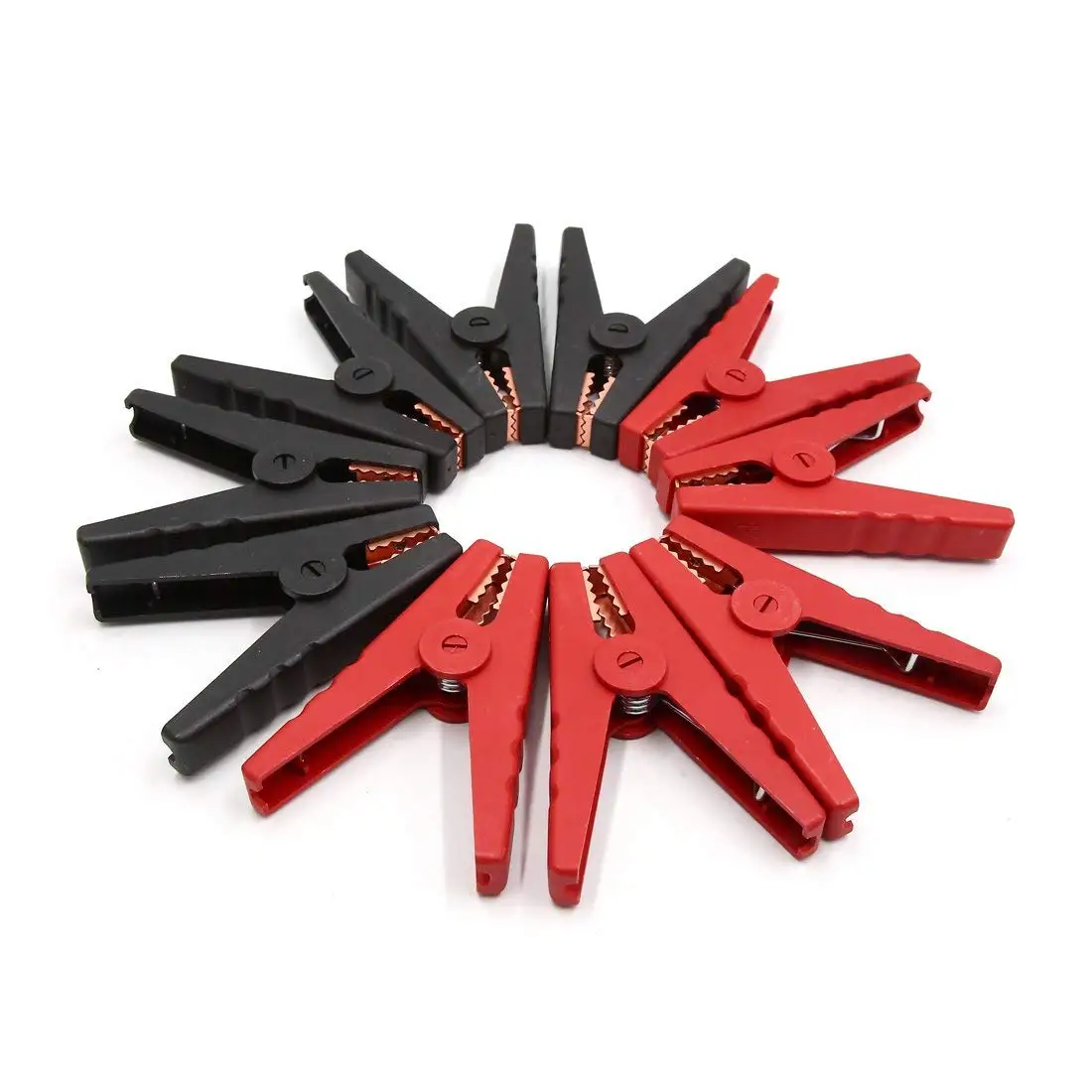uxcell 10pcs 100A Red Black Battery Insulated Test Clips Alligator Clamps Clip for Car
uxcell 10pcs 100A Red Black Battery Insulated Test Clips Alligator Clamps Clip for Car