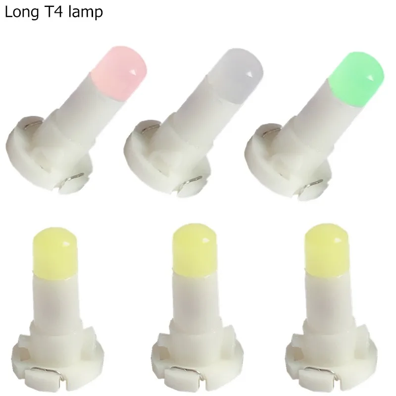 10 шт. T4 T4.2 светодиодный COB 1SMD 12V приборной панели обмотки Светильник лампы