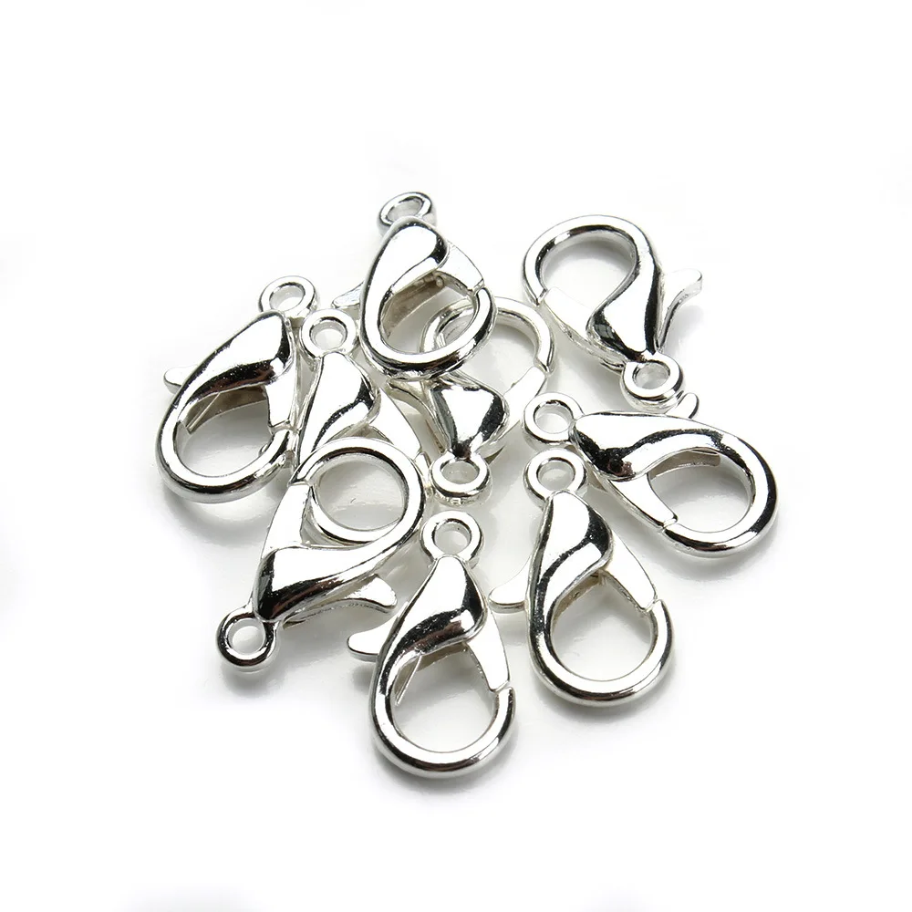 DIY Jewelry Accessories 12*6mm High Quality Alloy Lobster Buckle Common Necklace Bracelet Buckle Connection Buckle
DIY Jewelry Accessories 12*6mm High Quality Alloy Lobster Buckle Common Necklace Bracelet Buckle Connection Buckle