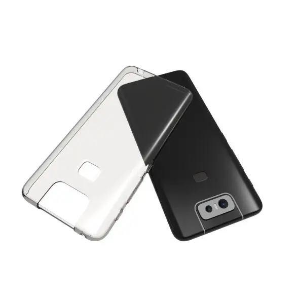 Для Asus ZenFone 6 2019 ZS630kl чехол мягкий TPU прозрачный Чехол 6Z ASUS_I01WD |