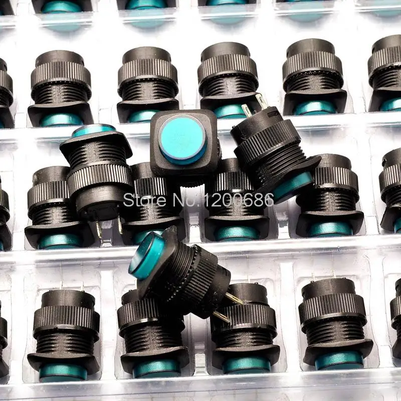 Self - locking switch button switch NO light R16-503A cabinet 16MM 3A / 250V green
Self - locking switch button switch NO light R16-503A cabinet 16MM 3A / 250V green