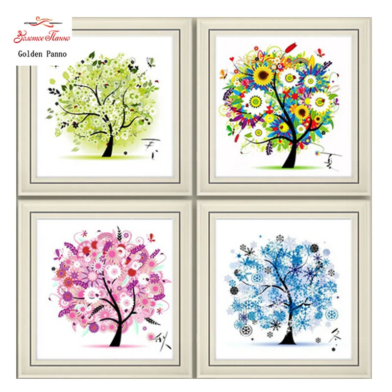 Golden panno,Needlework,DIY DMC Cross stitch,Sets For Embroidery kit,four season tree cotton thread home Counted Cross-Stitching
Golden panno,Needlework,DIY DMC Cross stitch,Sets For Embroidery kit,four season tree cotton thread home Counted Cross-Stitching