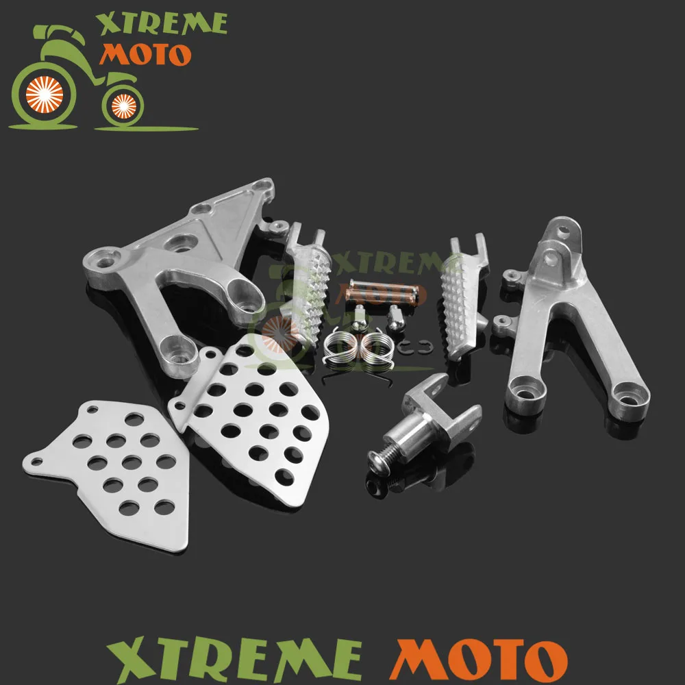 Aluminum Motorbike Front Rider Footrest Foot Peg Rests Pedals & Bracket Mount Set For Honda CBR600RR 2003-2006 03 04 05 06
Aluminum Motorbike Front Rider Footrest Foot Peg Rests Pedals & Bracket Mount Set For Honda CBR600RR 2003-2006 03 04 05 06