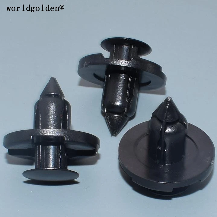 worldgolden 100pcs auto fasteners Push-Type Retainer for Nissan#01553-09321(0155309321),Mitsubishi#MR328954
worldgolden 100pcs auto fasteners Push-Type Retainer for Nissan#01553-09321(0155309321),Mitsubishi#MR328954