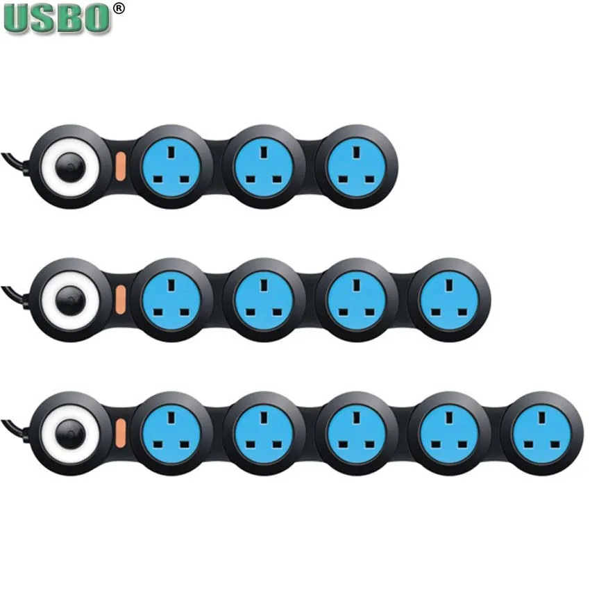 New Gift British standard 345 bits 13A 2.1A USB Power Charging Strip Freely Rotating Bent Desktop Extenstion UK Socket
New Gift British standard 345 bits 13A 2.1A USB Power Charging Strip Freely Rotating Bent Desktop Extenstion UK Socket