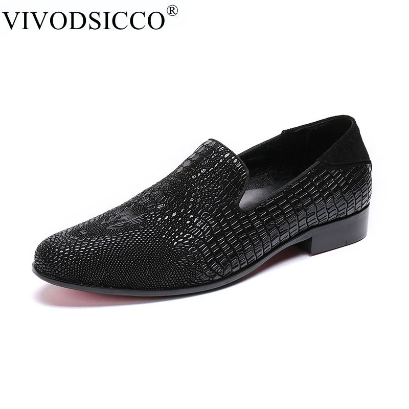 VIVODSICCO Fashion Design Bright Face Men Driving Shoes men Casual Flats Party men's Loafer Breathable Solid Zapatos Hombre
VIVODSICCO Fashion Design Bright Face Men Driving Shoes men Casual Flats Party men's Loafer Breathable Solid Zapatos Hombre