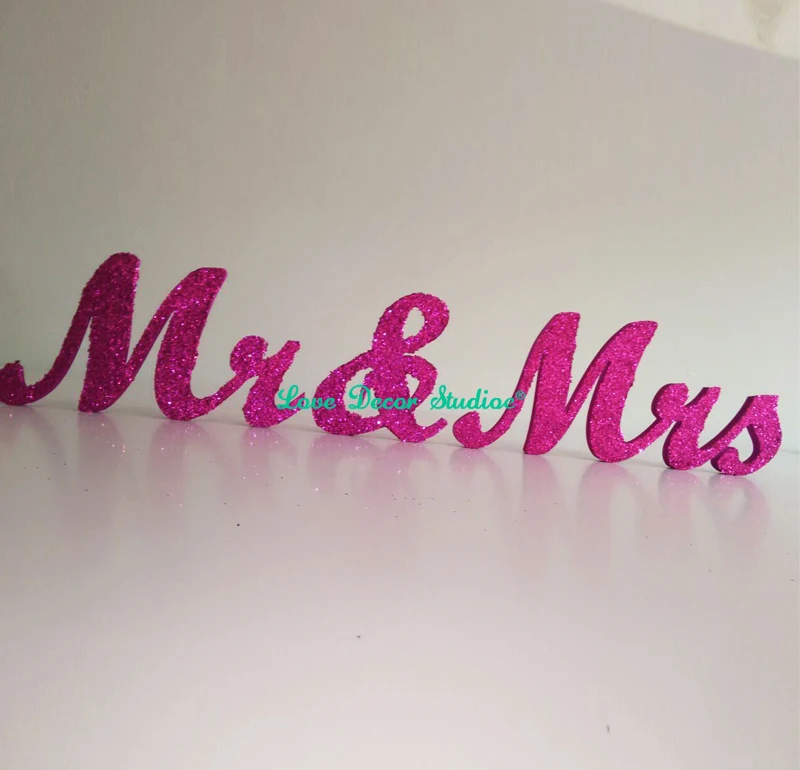 Mr & Mrs Purple Glitter Wedding Sign Wedding Reception Table Decorations Free Standing Wedding Letters Sweetheart Table
Mr & Mrs Purple Glitter Wedding Sign Wedding Reception Table Decorations Free Standing Wedding Letters Sweetheart Table
