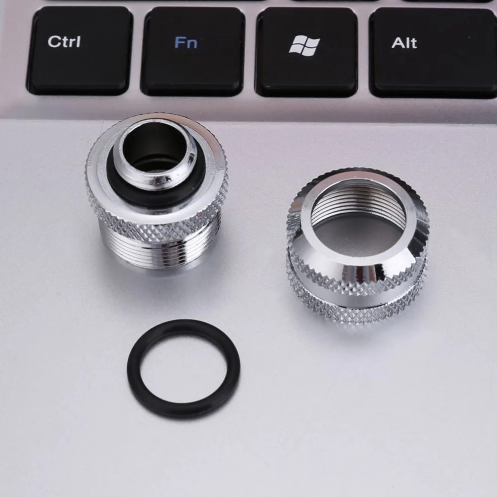 G1/4 Thread 14mm OD 4 Laps Hard Tube Quick Fitting Connector Converter for Computer PC Water Cooling
G1/4 Thread 14mm OD 4 Laps Hard Tube Quick Fitting Connector Converter for Computer PC Water Cooling