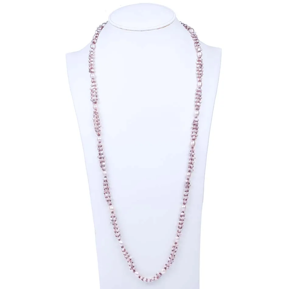 Baroque Shape Freshwater Long For Women Birthday Gifts Multi-color Pearl Necklace
Baroque Shape Freshwater Long For Women Birthday Gifts Multi-color Pearl Necklace