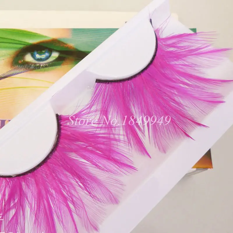 Pink Feather False Eyelashes Exaggerated Catwalk Art Soft Fashion Color Fake Eyelashes Pure Handmade Cotton Stalk Lashes
Pink Feather False Eyelashes Exaggerated Catwalk Art Soft Fashion Color Fake Eyelashes Pure Handmade Cotton Stalk Lashes