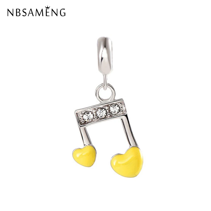 New Authentic 100% 925 Sterling Silver Bead Charm Musical Note Pendant Charms Pave CZ Fit Bracelets Women Diy Jewelry
New Authentic 100% 925 Sterling Silver Bead Charm Musical Note Pendant Charms Pave CZ Fit Bracelets Women Diy Jewelry
