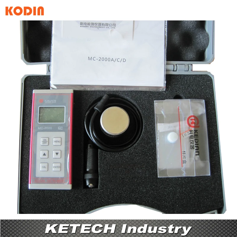 MC-2000D Coating Thickness Gauge Tester Thickness Meter Measuring Rang 10-9000um
MC-2000D Coating Thickness Gauge Tester Thickness Meter Measuring Rang 10-9000um
