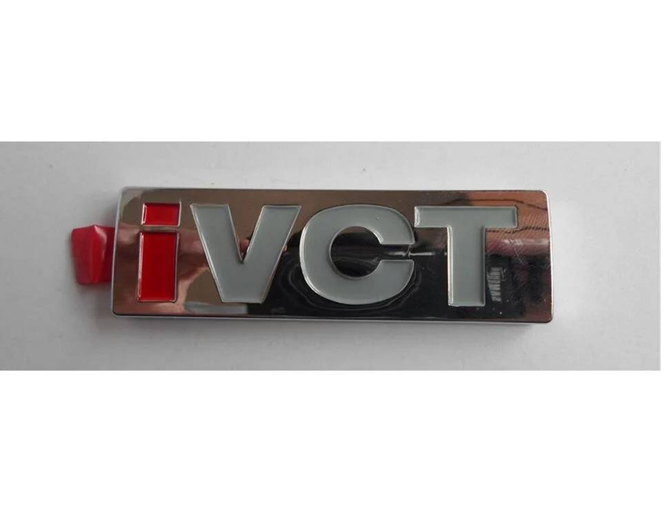 Хромированная наклейка с буквами заднего номера багажника iVCT эмблема для Ford
