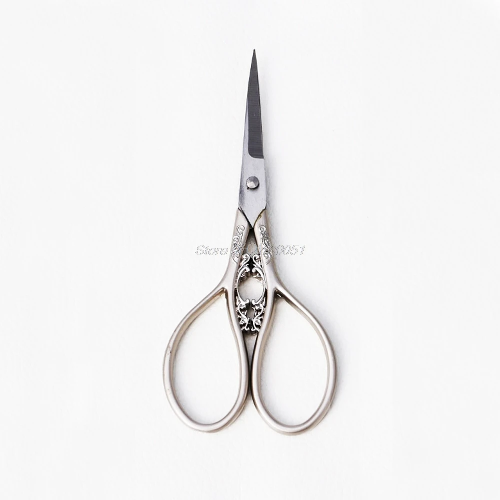 1PC Vintage Stainless Steel Floral Scissors Sewing Shears DIY Tool Professional Dressmaking Pinking Shears Fabric Craft Scissors
1PC Vintage Stainless Steel Floral Scissors Sewing Shears DIY Tool Professional Dressmaking Pinking Shears Fabric Craft Scissors
