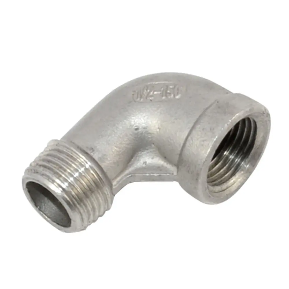 New 1/2" Elbow 90 Degree Angled Stainless Steel 304 Female Threaded Pipe Fitting NPT Street Elbow Threaded Pipe Fitting DN15
New 1/2" Elbow 90 Degree Angled Stainless Steel 304 Female Threaded Pipe Fitting NPT Street Elbow Threaded Pipe Fitting DN15