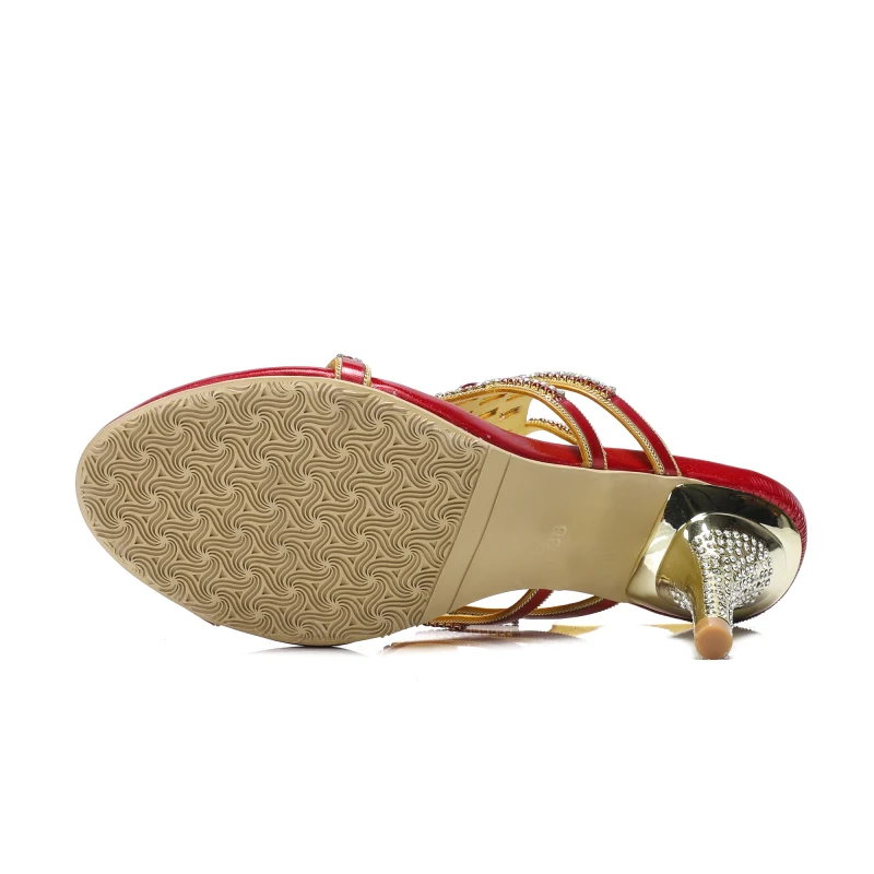 Christia Bella Summer Fashion Large Size Peep Toe High Heels Shoes Rhinestones Women Party Ankle Strap Sandals Thin Heels Shoes 
Christia Bella Summer Fashion Large Size Peep Toe High Heels Shoes Rhinestones Women Party Ankle Strap Sandals Thin Heels Shoes