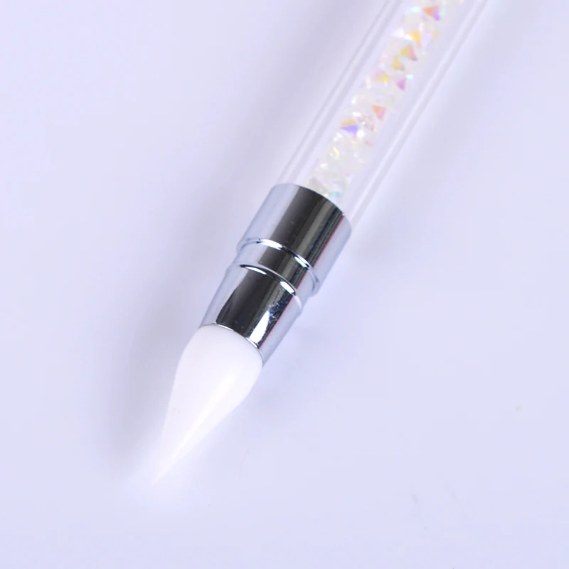 1pcs 2 Ways Silicone Sculpture Dotting Pen Rhinestone Nail Art Carve Glitter Brush Emboss UV Gel Polish DIY Tool Manicure JID003
1pcs 2 Ways Silicone Sculpture Dotting Pen Rhinestone Nail Art Carve Glitter Brush Emboss UV Gel Polish DIY Tool Manicure JID003