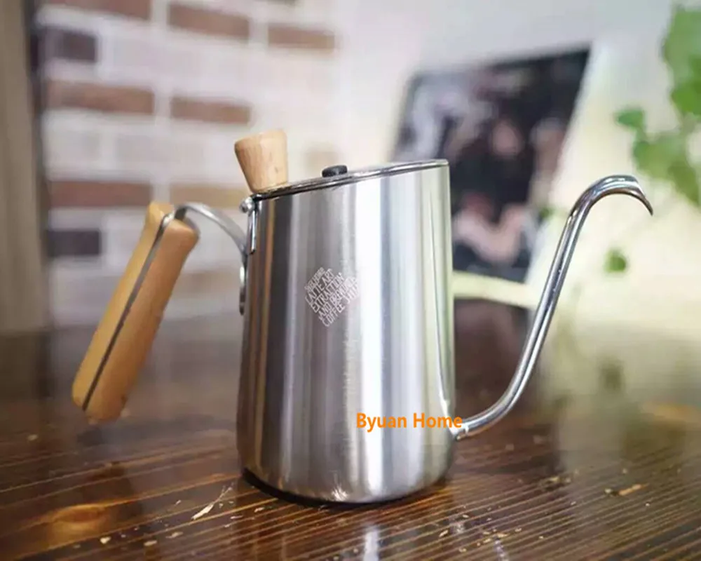 Super Brew bird design drip Milk Pitcher Coffee Jug 304 stainless steel milk cup DIY espresso tools coffee pot wood handle
Super Brew bird design drip Milk Pitcher Coffee Jug 304 stainless steel milk cup DIY espresso tools coffee pot wood handle