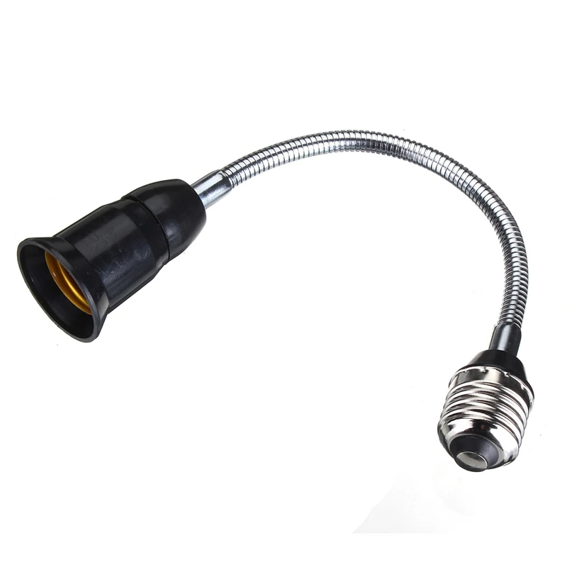 Jiguoor E27 to E27 Black Flexible Extend Extension Adapter e27 Socket LED Light Bulb Base Holder Converter 20/30/40/60cm Length
Jiguoor E27 to E27 Black Flexible Extend Extension Adapter e27 Socket LED Light Bulb Base Holder Converter 20/30/40/60cm Length