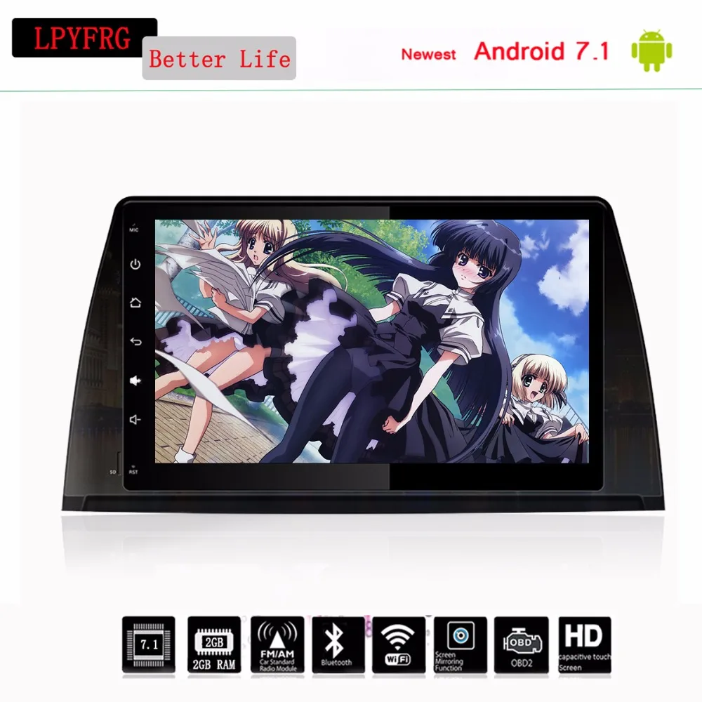 Автомобильный DVD плеер с четырехъядерным процессором 10 1 "Android 7 для Kia Sorento KX7 2017