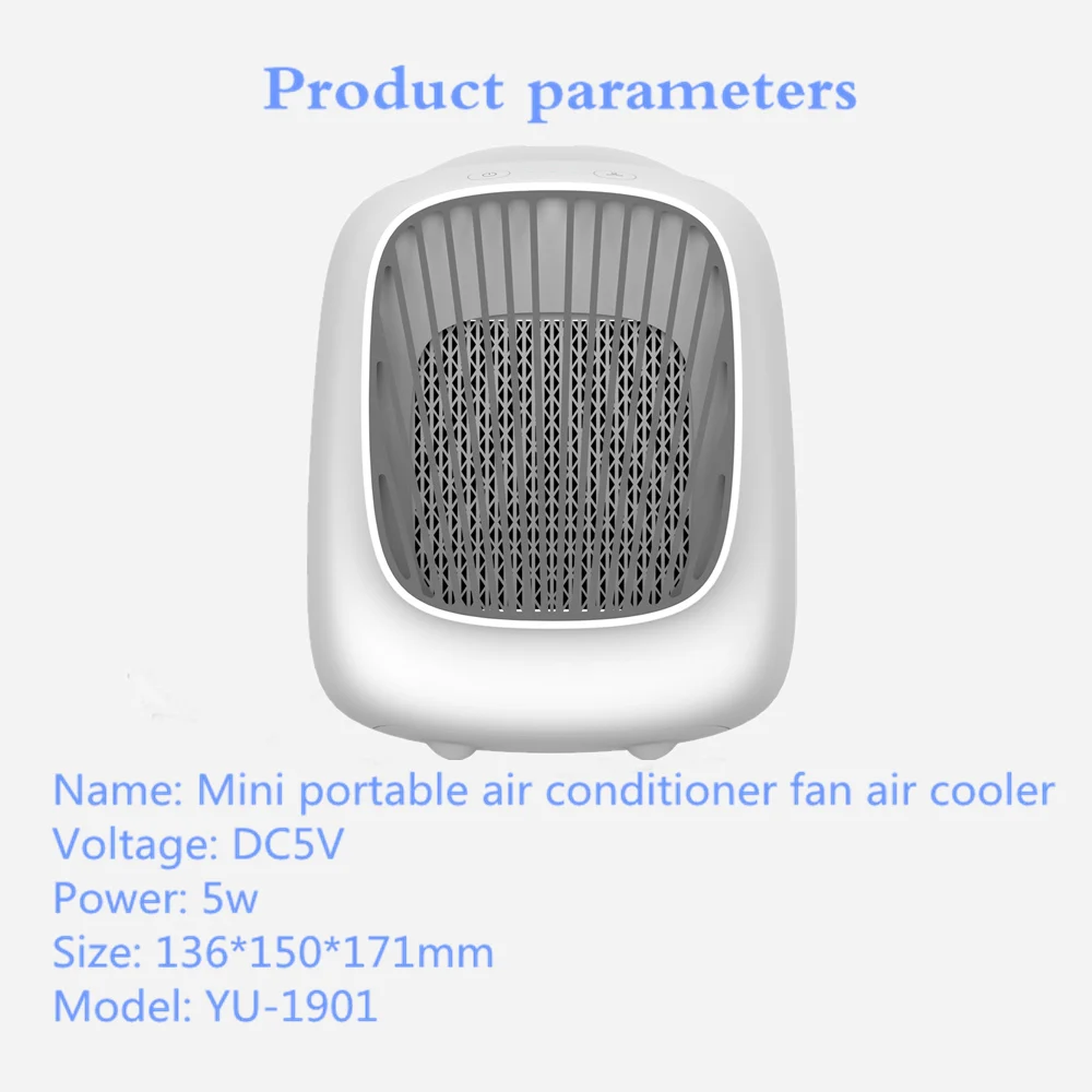 USB mini air cooler Air conditioning fan Cooler Mobile portable conditioner humidifier purifier for Home Office Desktop
USB mini air cooler Air conditioning fan Cooler Mobile portable conditioner humidifier purifier for Home Office Desktop