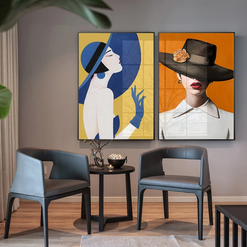 Modern Abstract Paintings Women Portrait Fashion Poster Art Print Large Figure Pictures Canvas Decorative Wall Pictures
Modern Abstract Paintings Women Portrait Fashion Poster Art Print Large Figure Pictures Canvas Decorative Wall Pictures
