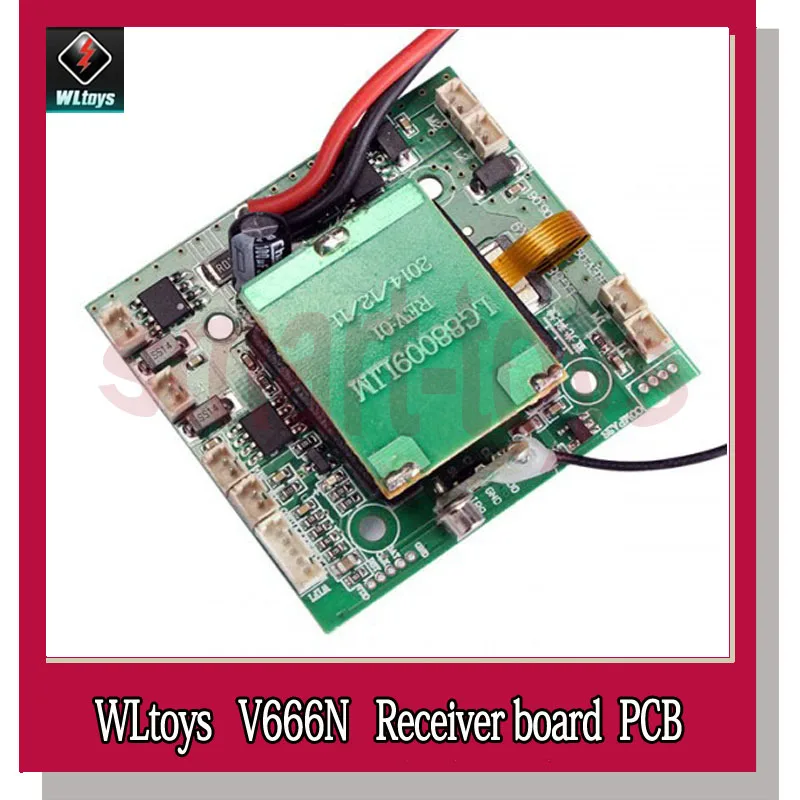 V666N Receiver Board With Gyro PCB Circuit Board for Wltoys V666N RC Quadcopter Spare Parts
V666N Receiver Board With Gyro PCB Circuit Board for Wltoys V666N RC Quadcopter Spare Parts
