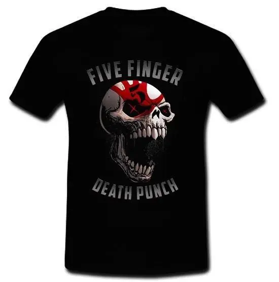 Возьмите FIVE FINGER DEATH PUNCH FFDP тяжелый металл группы DISTURBED футболка Размеры s m l xl