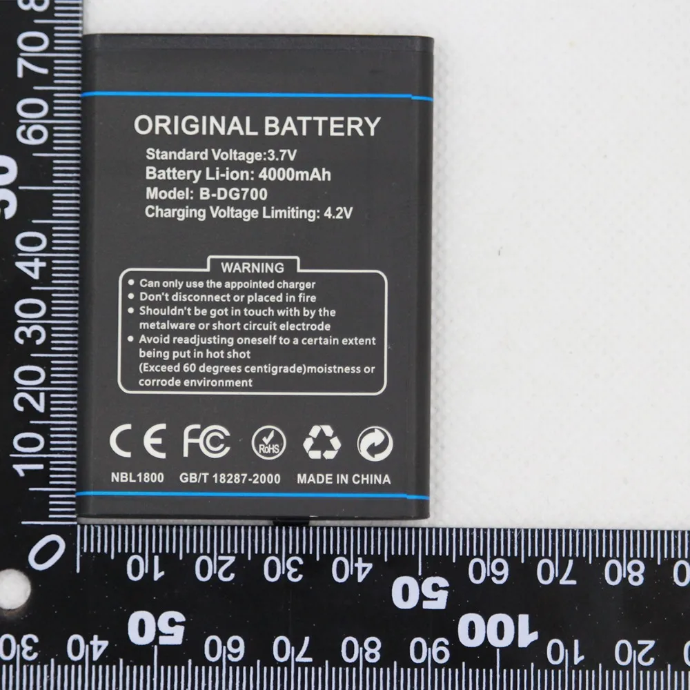 ISUNOO Phone Internal Battery B-DG700 For Doogee DG700 TITANS2 4000mAh B DG700 Mobile Phone Replacement Rechargeable Batterie
ISUNOO Phone Internal Battery B-DG700 For Doogee DG700 TITANS2 4000mAh B DG700 Mobile Phone Replacement Rechargeable Batterie