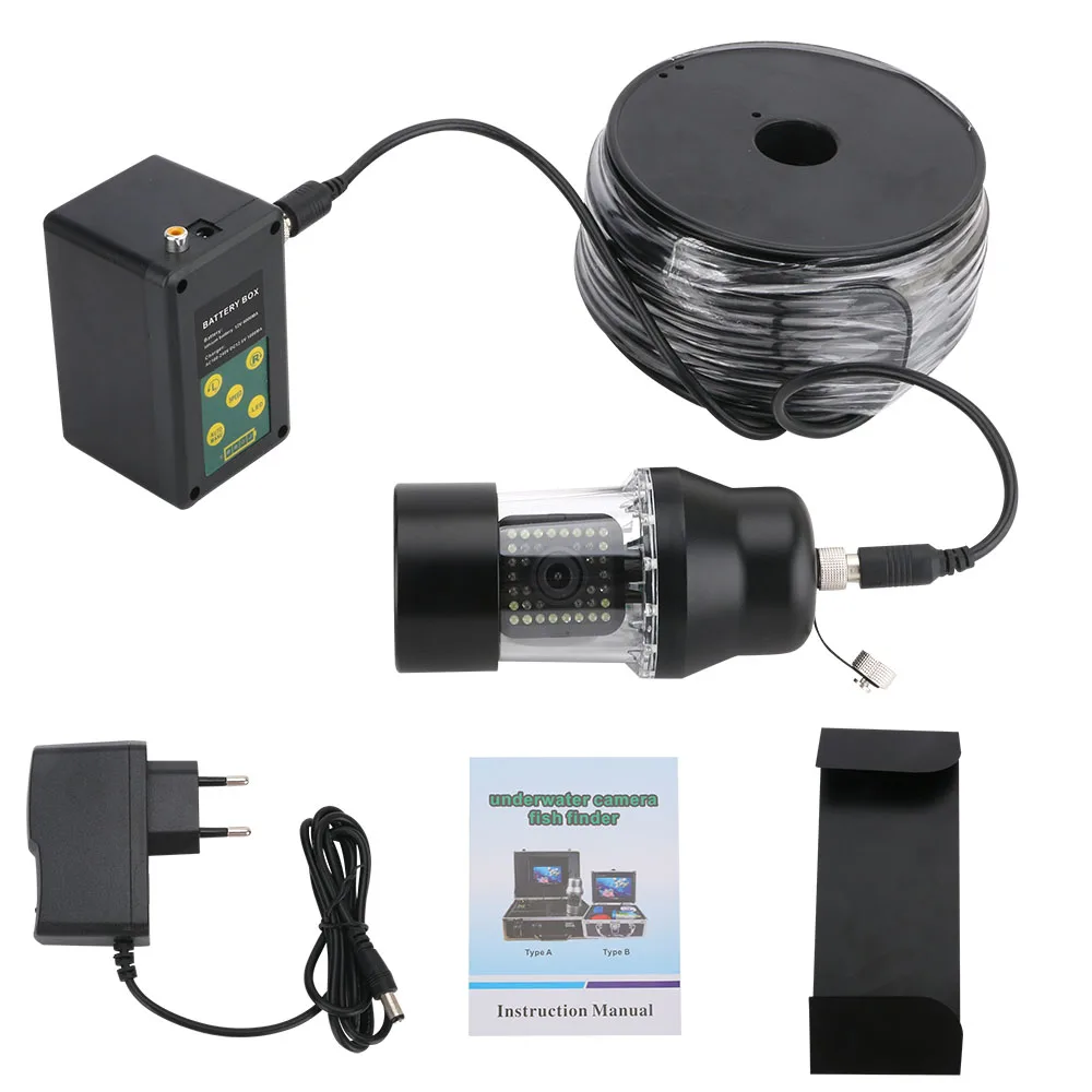 9 Inch DVR Recorder 100m Underwater Fishing Video Camera Fish Finder IP68 Waterproof 38 LEDs 360 Degree Rotating Camera
9 Inch DVR Recorder 100m Underwater Fishing Video Camera Fish Finder IP68 Waterproof 38 LEDs 360 Degree Rotating Camera