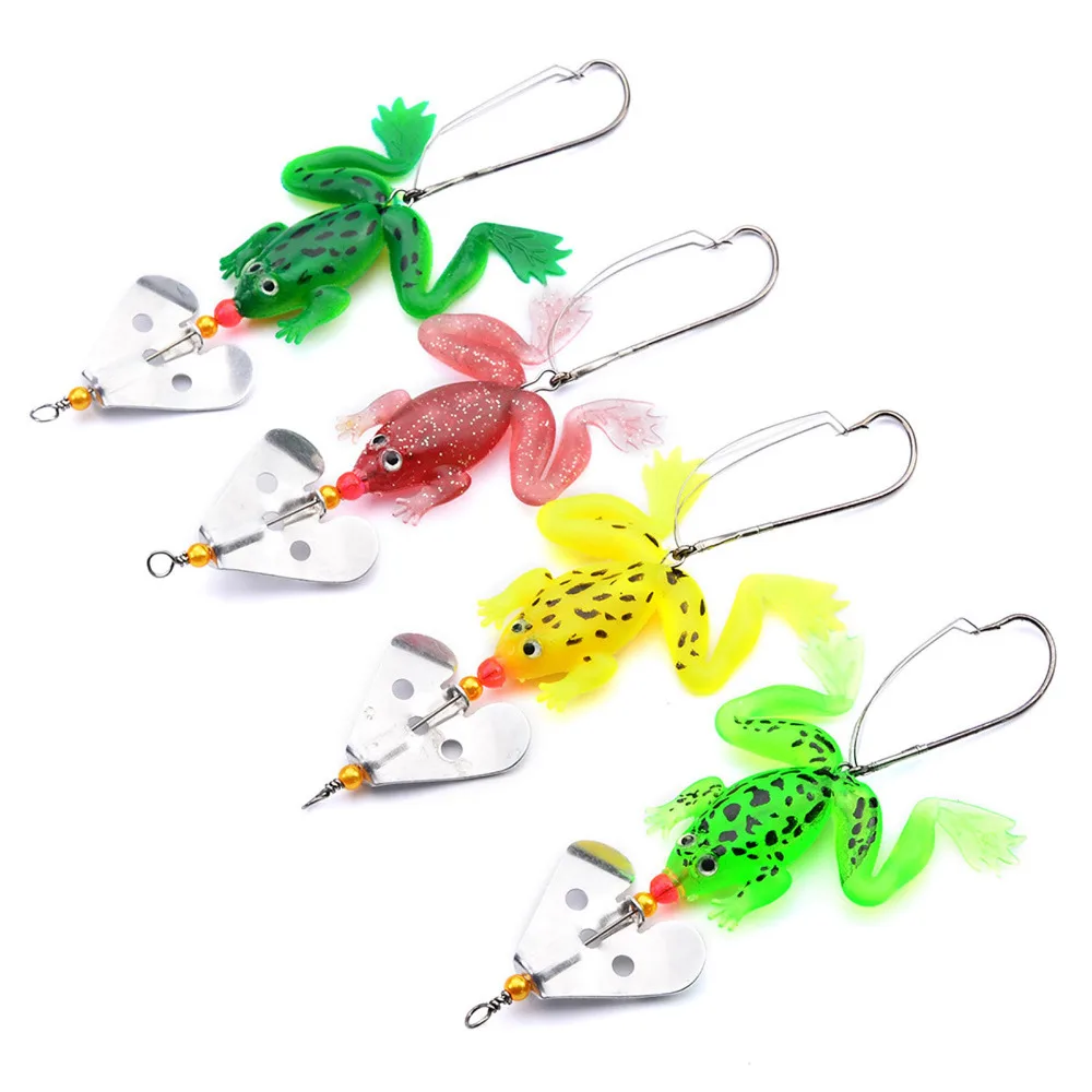 10PCS Colorful Soft Frog Capuchin maggots Fishing Lure Grub worm Silicone Bait T tail 9cm/6g
10PCS Colorful Soft Frog Capuchin maggots Fishing Lure Grub worm Silicone Bait T tail 9cm/6g
