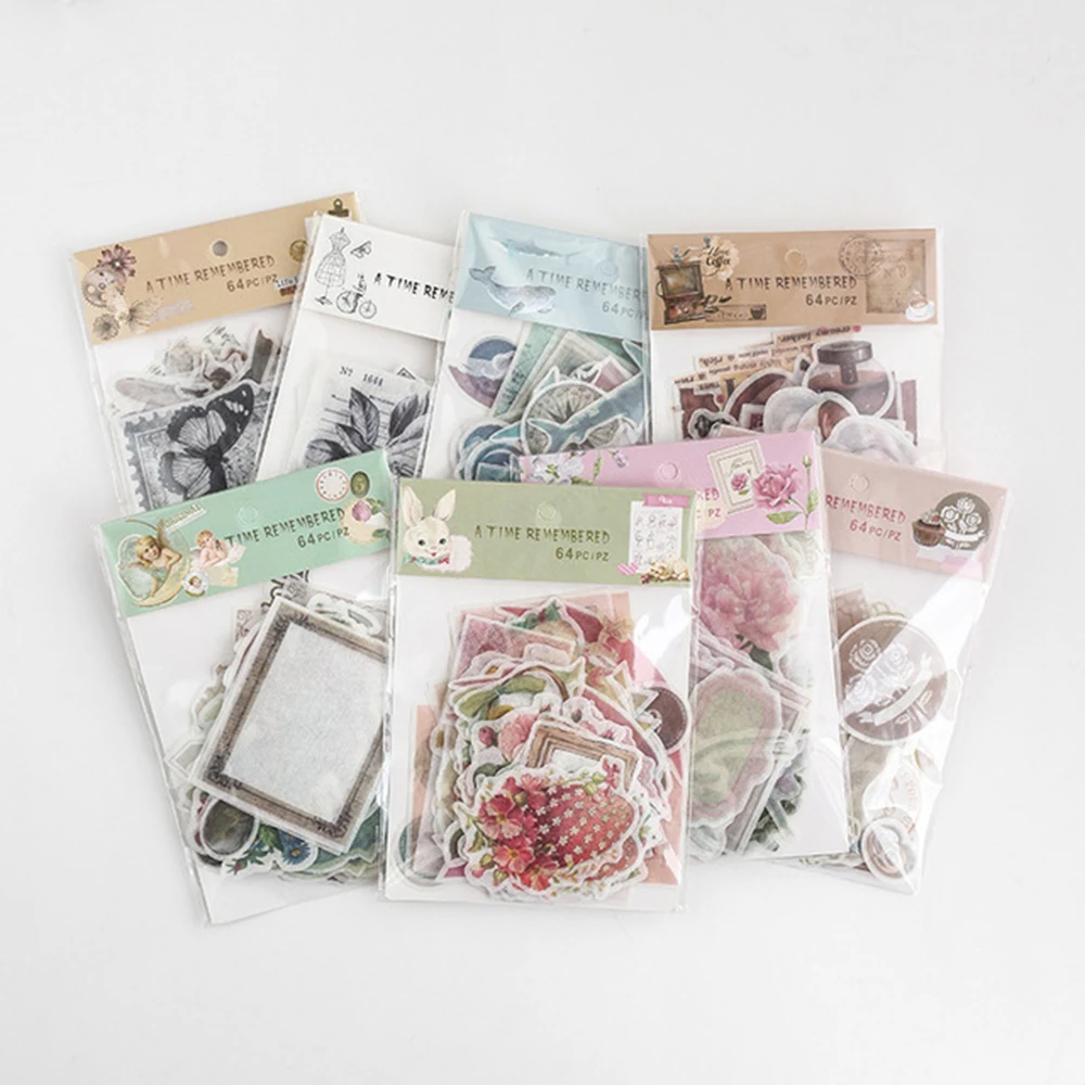 64pcs/lot Journal Japanese Paper Flower Vintage Calendar Coffee Decorative Diary Cute Stickers Scrapbooking Flakes Stationery
64pcs/lot Journal Japanese Paper Flower Vintage Calendar Coffee Decorative Diary Cute Stickers Scrapbooking Flakes Stationery